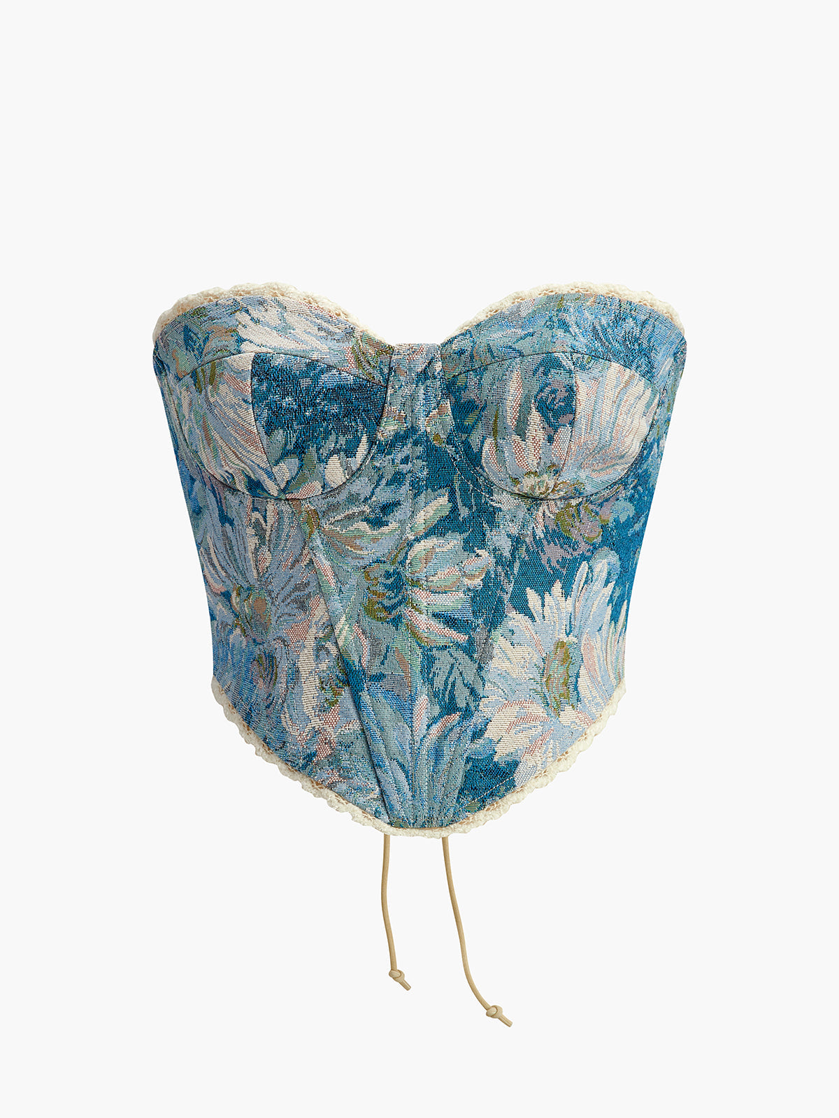 Clara | Florales Zug-Corsett