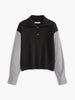 Max | Farbblockierter Lapel Pullover