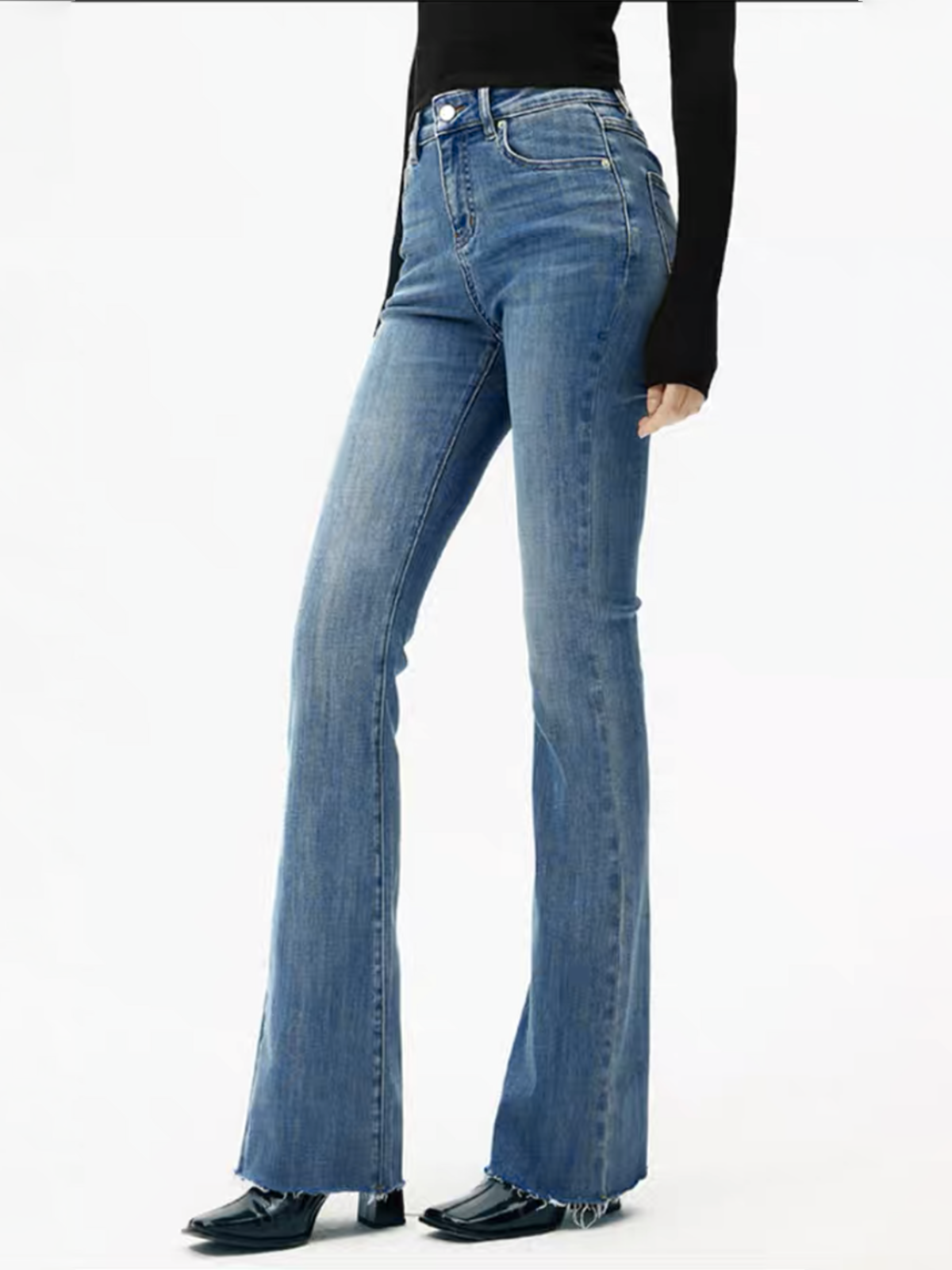 Clara | Elegante High-Waist Bootcut Jeans