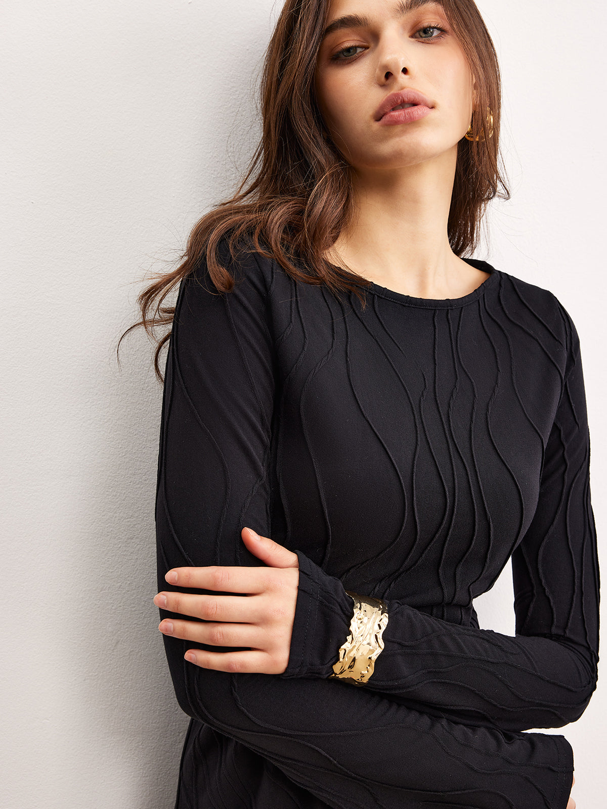 Elisa | Trendiges Jersey-Kleid