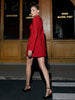 Clara | Schlichtes Mock Neck Kleid