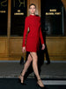 Clara | Schlichtes Mock Neck Kleid