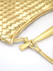 Sarah | Metallisch Geflochtene Tasche