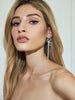 Bezaubernde Eleganz | Rhinestone Bow Tassel Ohrringe