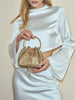 Laura | Glänzende Kristall-Handtasche