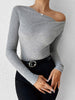 Clara | Asymmetrisches High Stretch Top