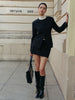 Karl | Eleganter Blazer mit Rundhalsausschnitt und Knopfleiste