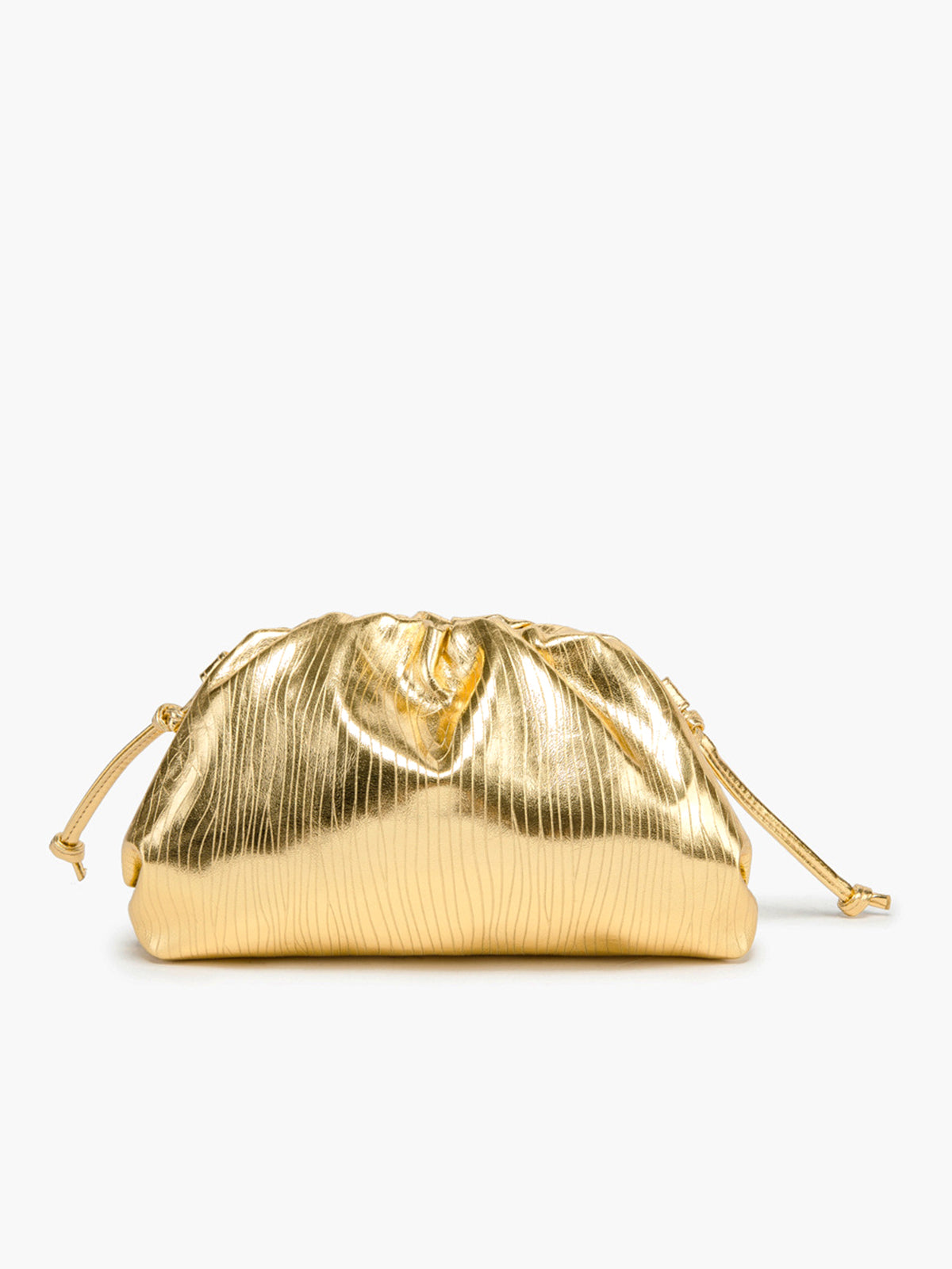 Clara | Elegante Goldene Wolken-Tasche