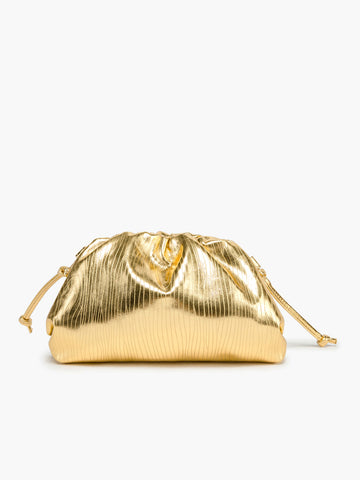 Clara | Elegante Goldene Wolken-Tasche