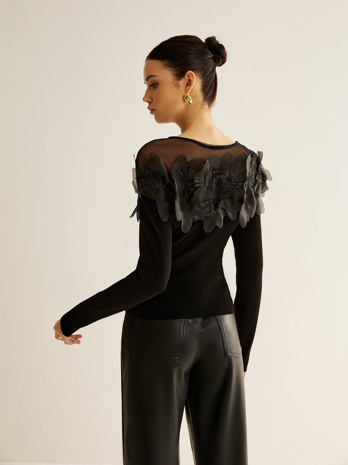 Clara | Romantische Bluse mit floralem Design