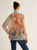Clara | Romantisches Chiffon-Hemd mit Krawattenhals