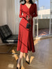 Clara | Elegantes V-Ausschnitt-Plisseekleid