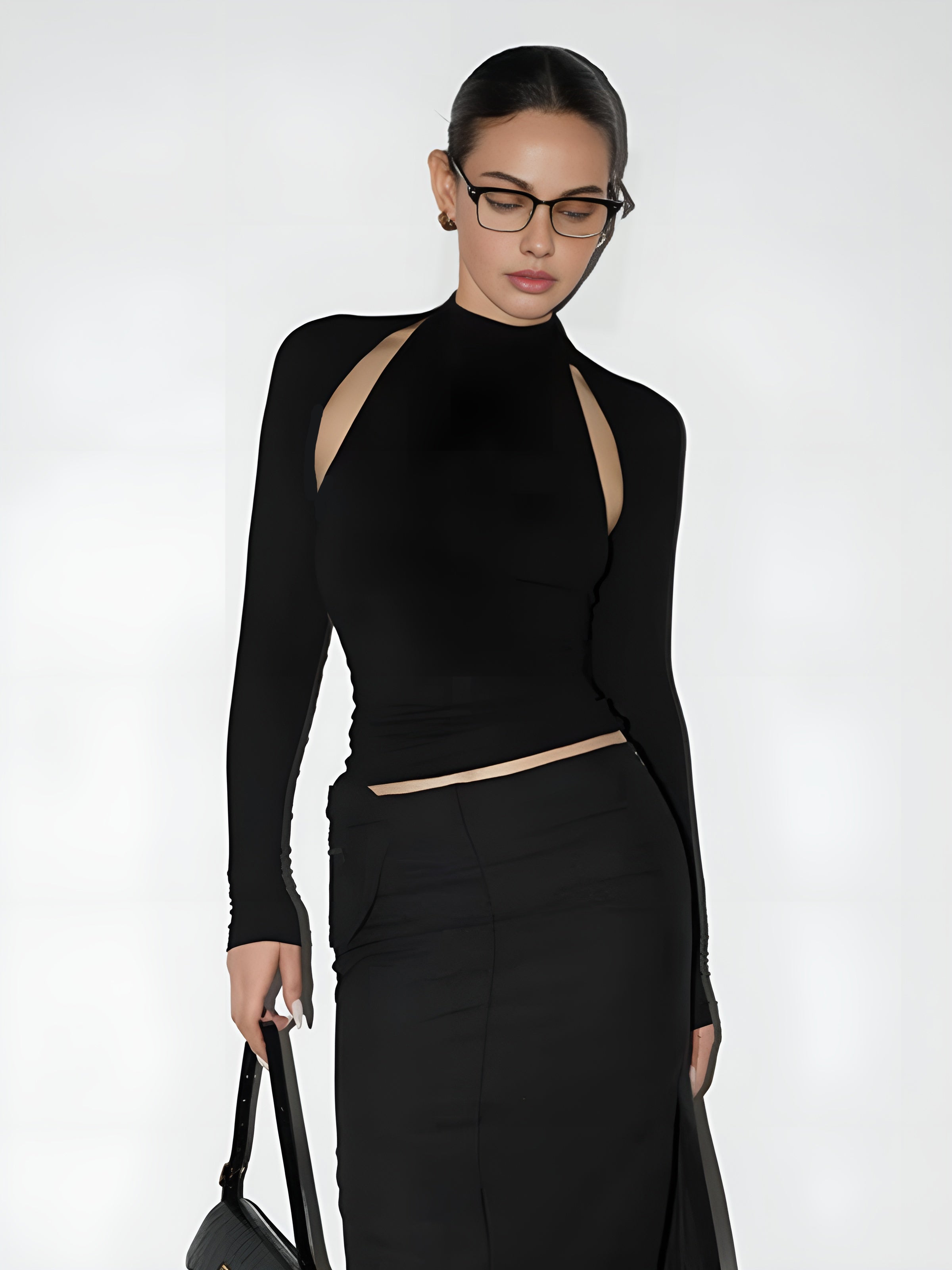 Leon | Crop Cutout T-Shirt