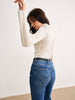 Romy | Elegante Rollkragenbluse