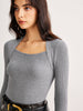 Lena | Modisches 2-in-1 Slim Strickoberteil