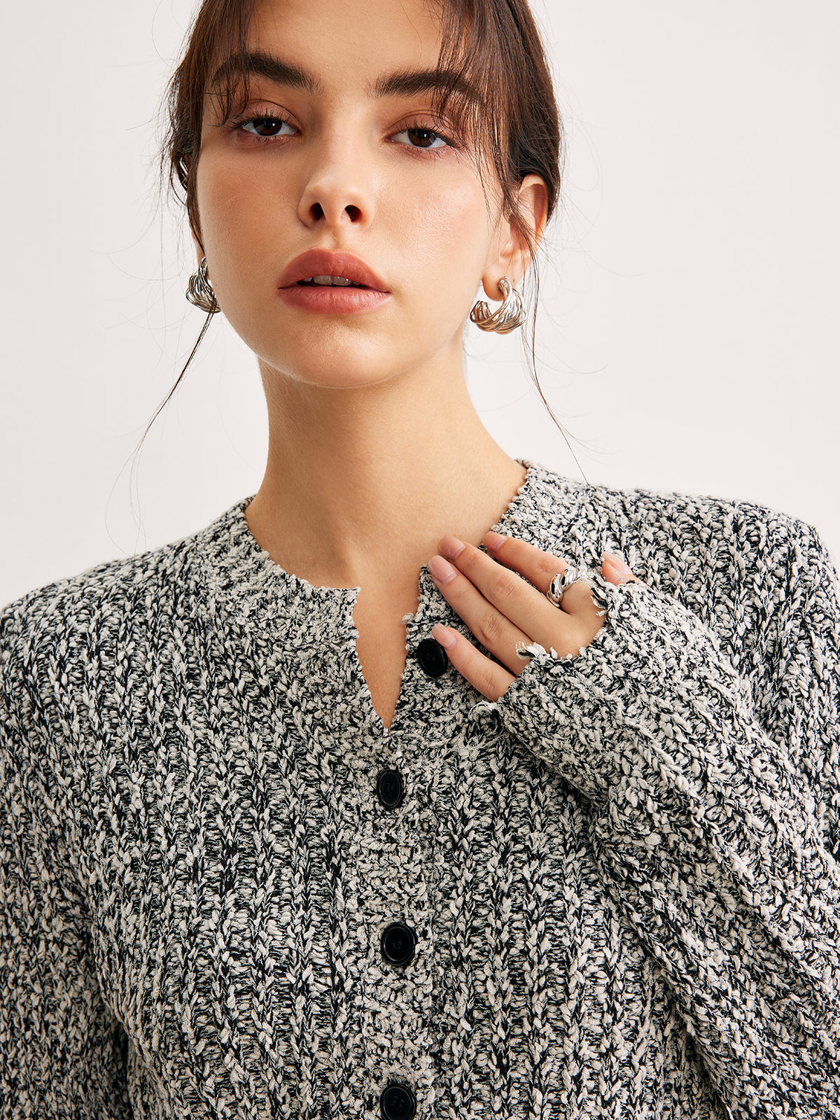 Max | Knopf Slim Stricktop