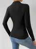 Lara | Stilvolles Farbblock Langarm-T-Shirt
