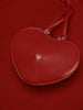 Romantische Eleganz | Schultertasche in Herzform