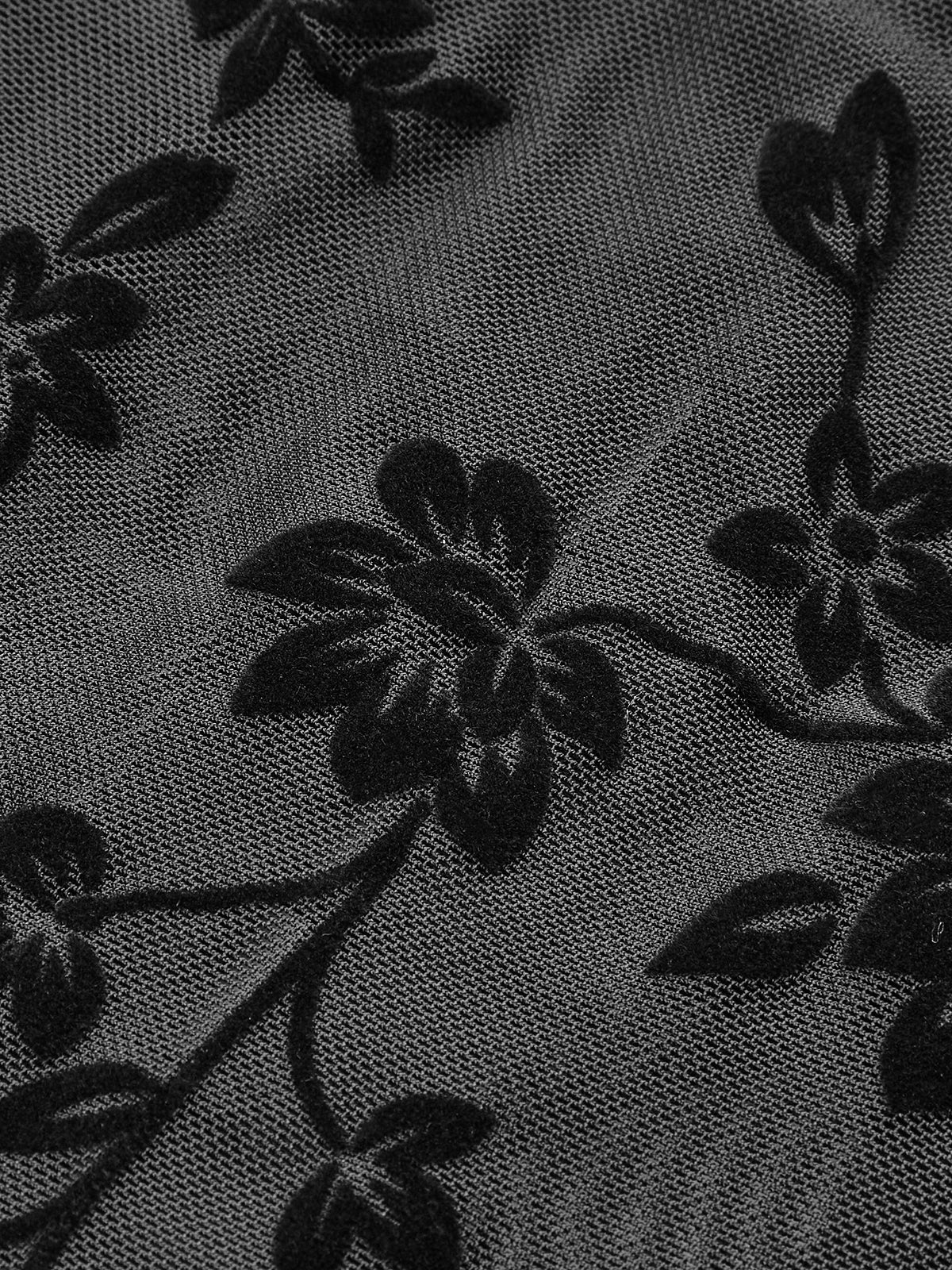 Isabella | Blumen-Mesh Struktur-Korsett