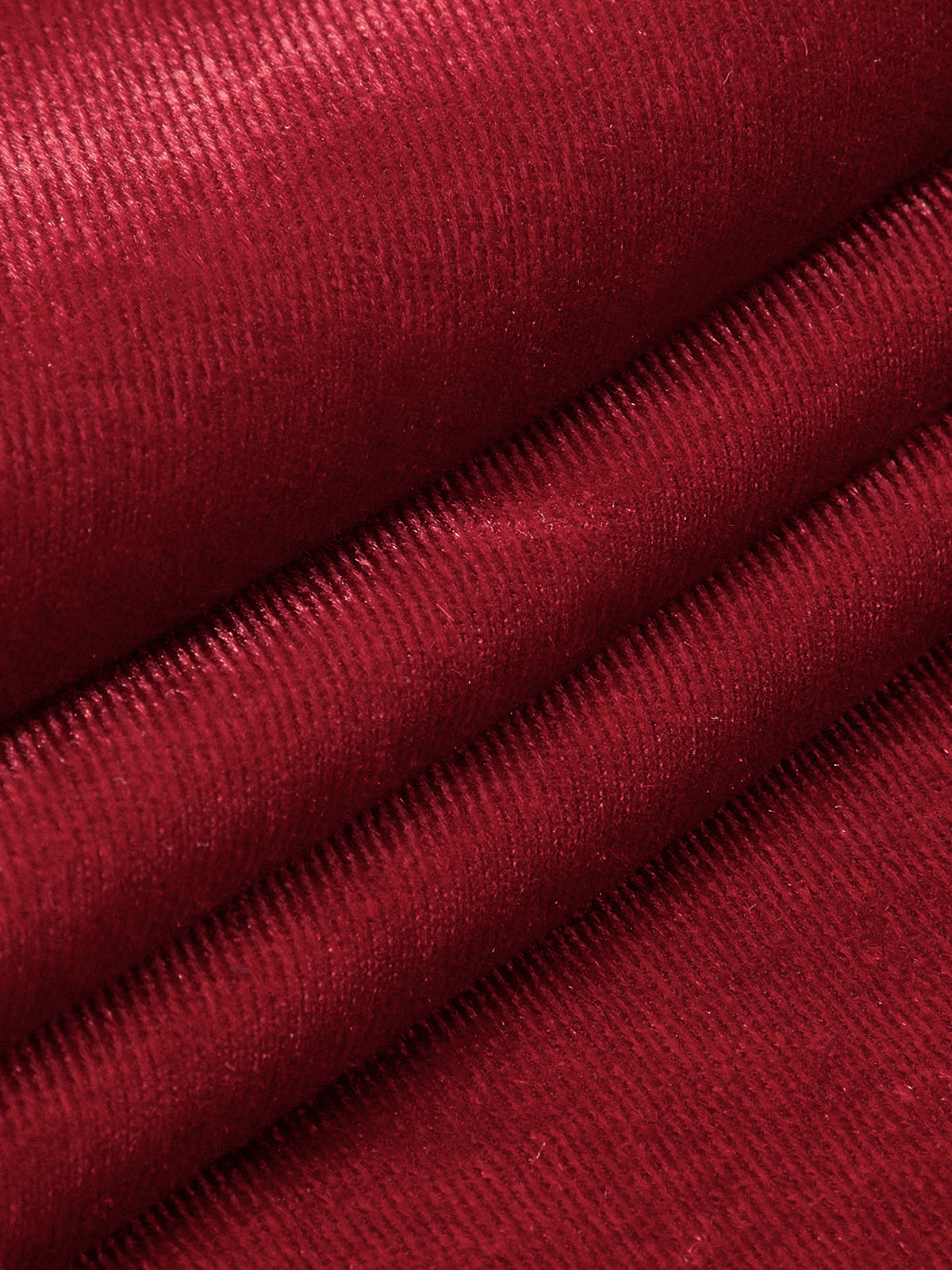 Emilia | Elegantes Samtkleid mit stehendem Kragen und Knoten-Design