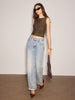 Mia | Elegantes Purl Crop Tank Top