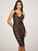 Verführung | Sexy Plissiertes Cami Kleid