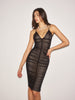 Verführung | Sexy Plissiertes Cami Kleid