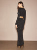 Laura | U-Ring Cutout Crop Rock Set