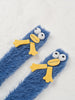 Komfort und Spaß | Cartoon Koralle Samt Mid-Calf Socken