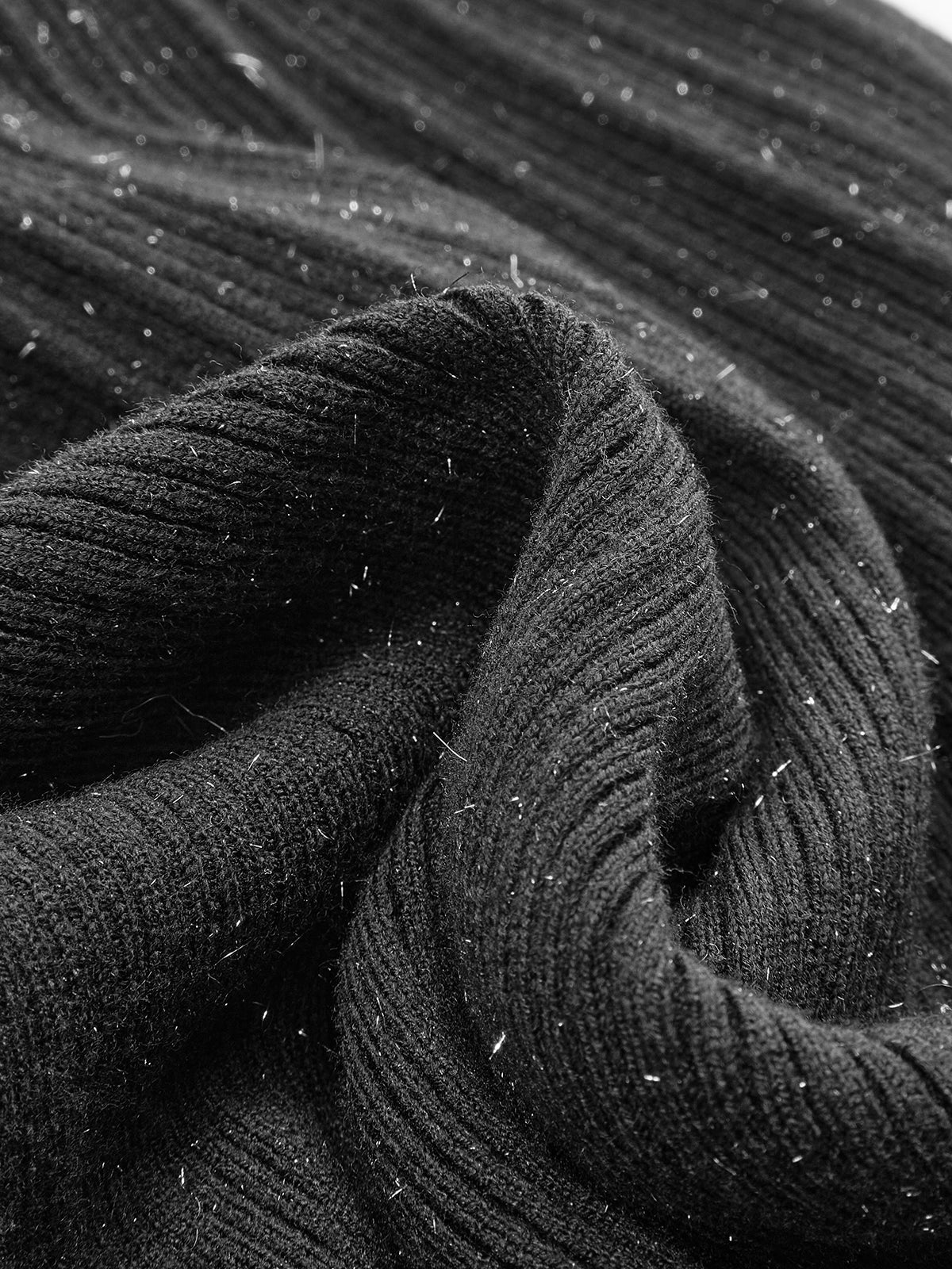 Leni | Strassstein Verziertes Strickkleid