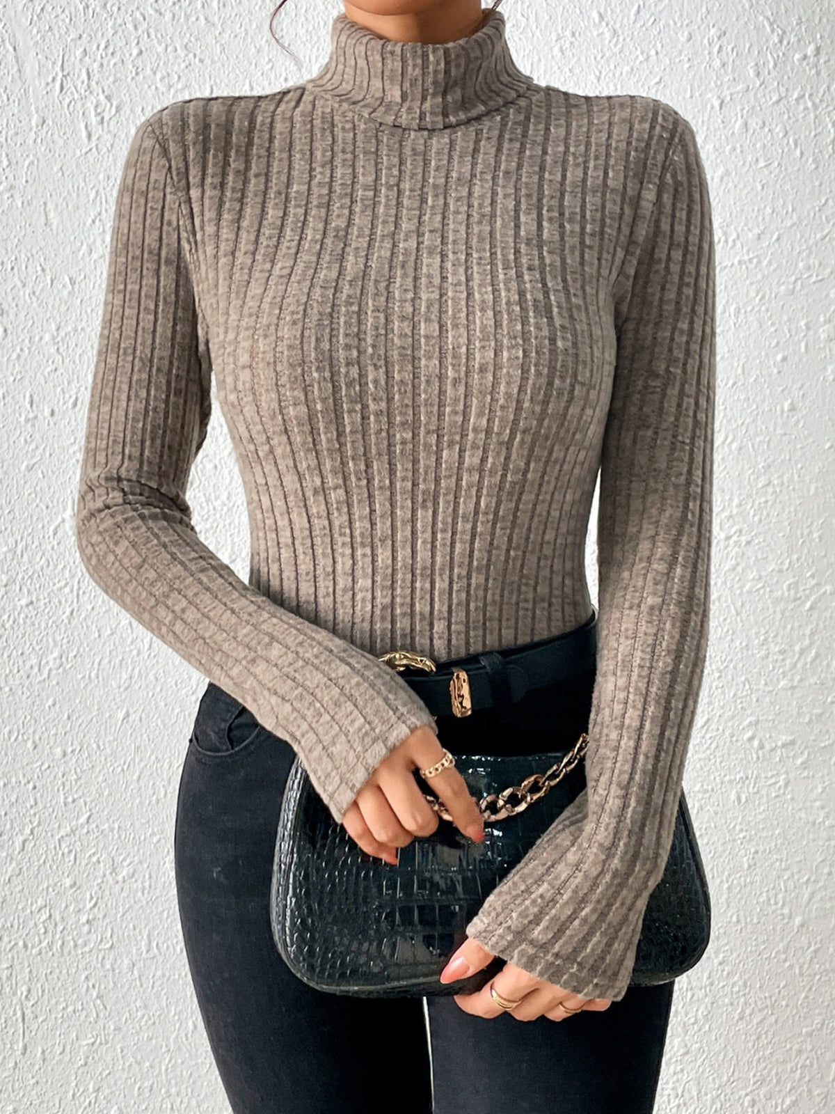 Paul | Eleganter Stehkragen-Pullover