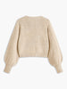 Anna | Romantisches Stricktop mit Schleife