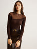 Alda | Modern asymmetrical sweater made of wool mixture