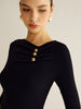 Marie | Elegante Bluse mit Metalldetails