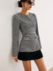 Klara | Houndstooth Panel Kurzkleid