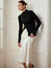 Laura | Stylische Button Split Bluse