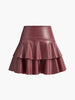 Clara | Verführerischer High-Waist Corset Ruffle Rock