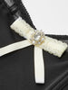 Sophia | Elegantes Strass-Top mit Schleifen-Detail