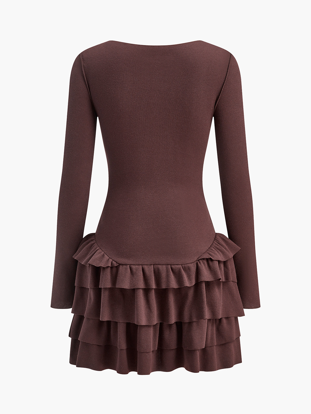 Clara | Rüschen Kleid mit schlankem Schnitt