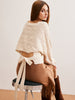 Mia | Kabelstrick-Pullover mit Schleifen-Details