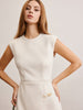 Anna | Elegantes ärmelloses Warmkleid