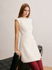 Anna | Elegantes ärmelloses Warmkleid