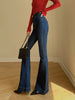 Max | Elegante Denim Slim Bootcut Jeans ohne Gürtel