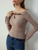 Anna | Abnehmbares Gürtel-Stricktop
