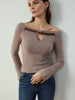 Anna | Abnehmbares Gürtel-Stricktop