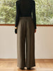 Leonie | Elegante Faltenhose mit weitem Bein