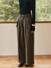 Leonie | Elegante Faltenhose mit weitem Bein