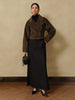 Max | Eleganter Kurzmantel mit Tweed-Revers