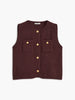 Lukas | Stylischer Retro-Button-Pullunder