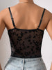 Isabella | Blumen-Mesh Struktur-Korsett